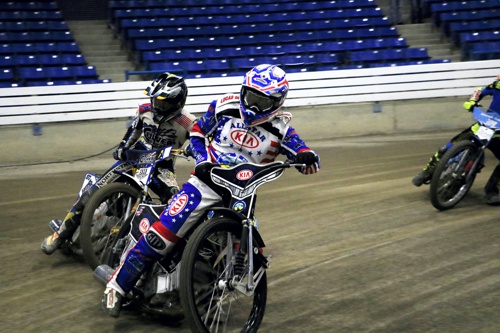 Celebration of Speed Indoor Championship heat race